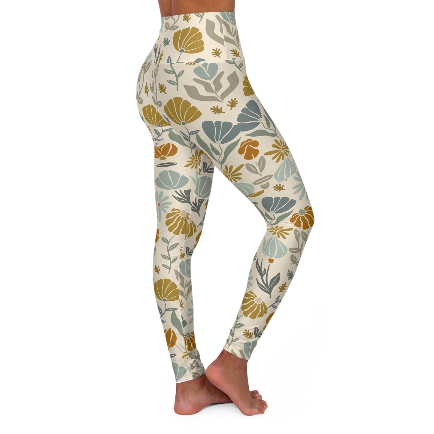 Boho Bohemian Festival Hippie Activewear High Waisted Yoga Leggings
