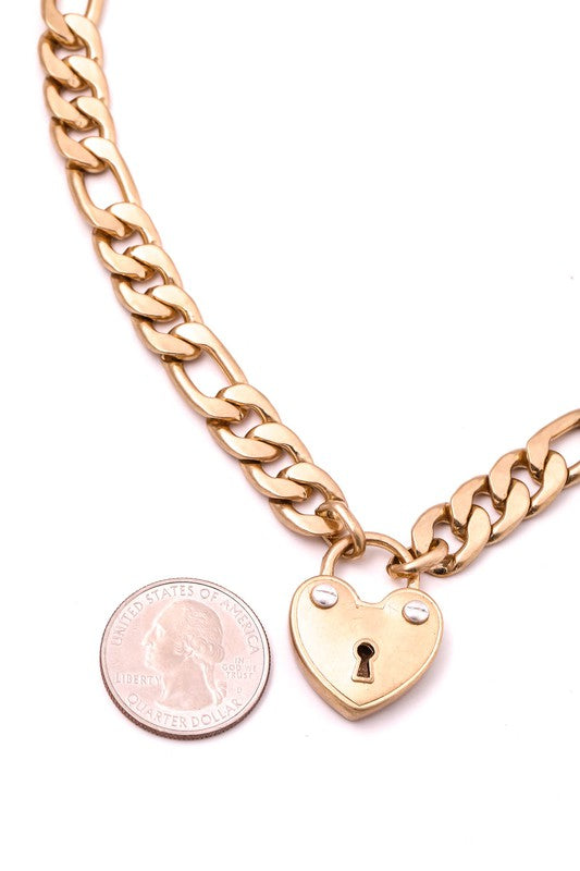 Love Locket Fashion Necklace - Touch Me Textures