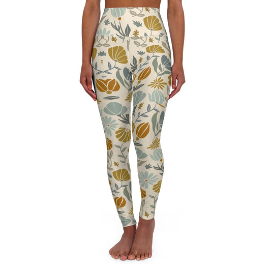 Boho Bohemian Festival Hippie Activewear High Waisted Yoga Leggings