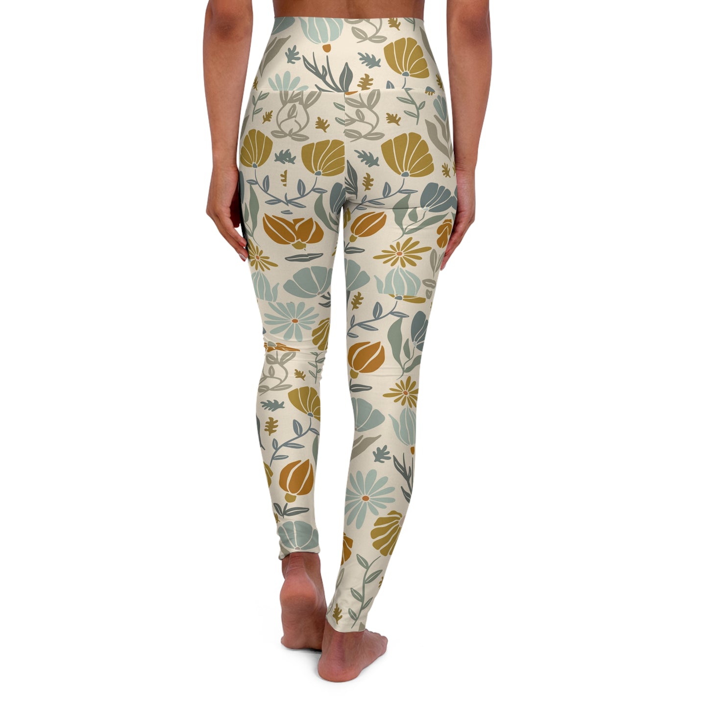 Boho Bohemian Festival Hippie Activewear High Waisted Yoga Leggings