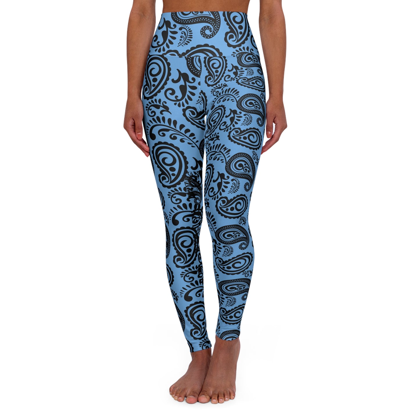 Ameba High-Waisted Yoga Leggings — Women's Activewear Workout Pants